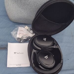 TaoTronics Black Wireless Noise Cancelling Headphones NWT